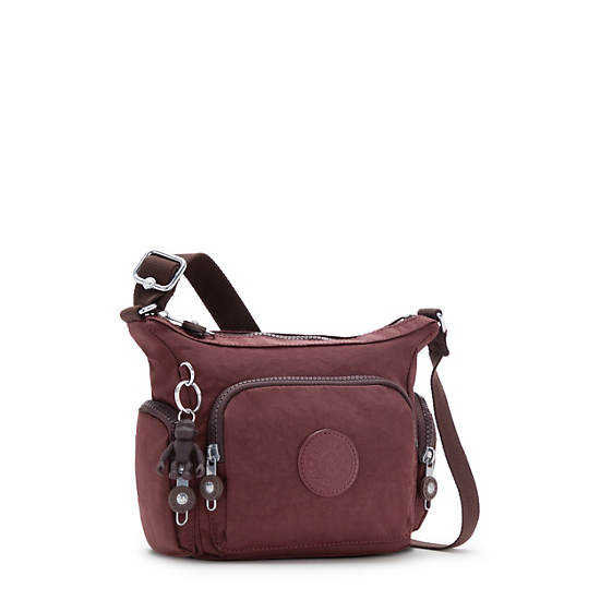 Kipling Gabbie Mini Crossbody Veske Burgunder | NO 2097UZ